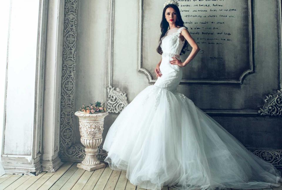 Woman in a Wedding Dress